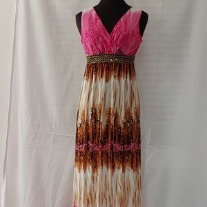 Long Casual Maxi Dress Regular Size